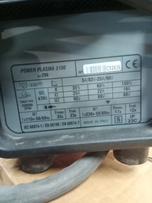 Plazma do cięcia blach celette