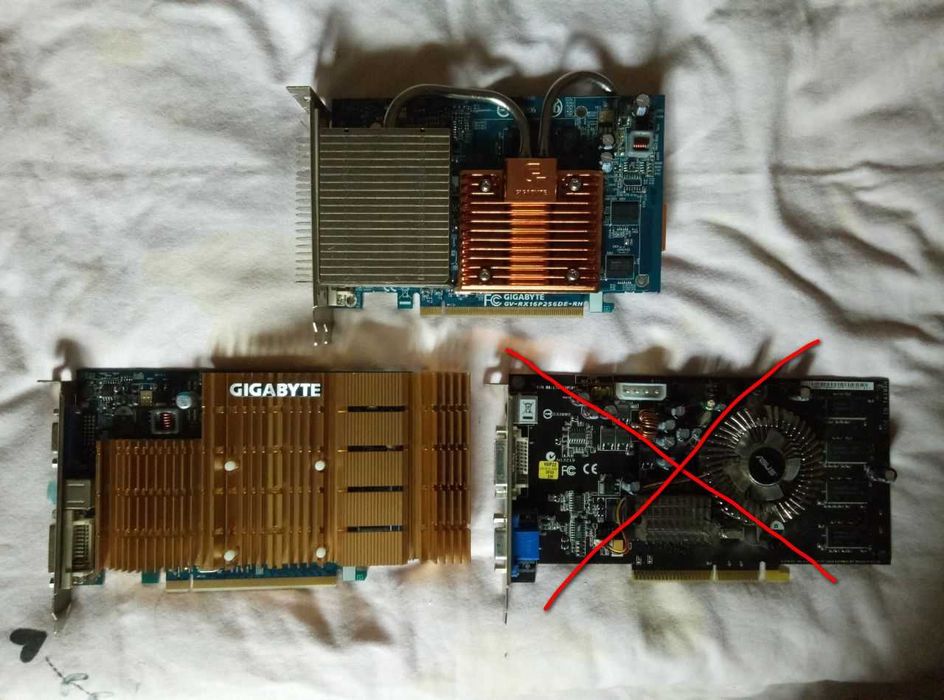 Видеокарты PCI Express для офисных ПК.