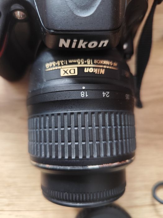 Lustrzanka D5100 z obiektywem 18-55mm
