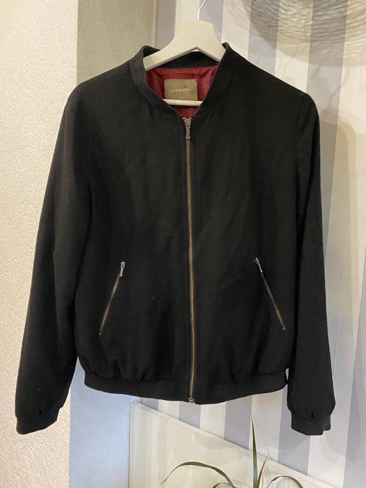 Cienka kurtka bomberka czarna Orsay M