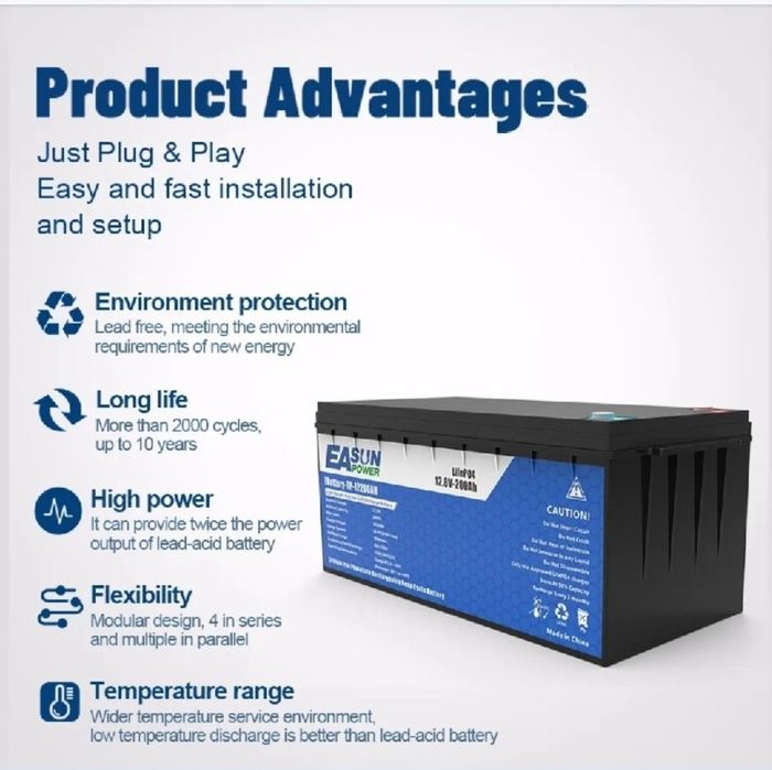 Akumulator Lifepo4 200AH