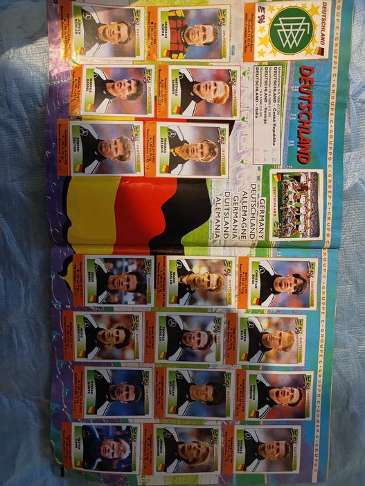 Caderneta Panini Europeu 1996 (Completa)