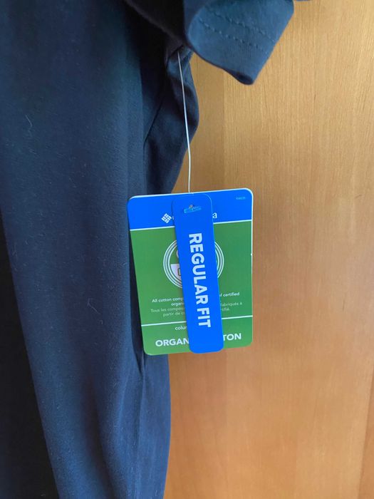 Nowa czarna koszulka Columbia L