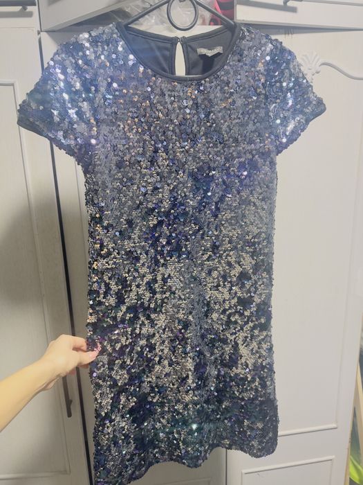 Сукня жіноча, святкова, в блискітки