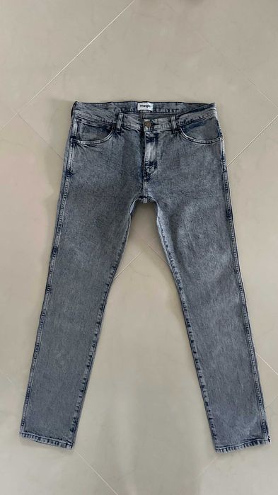 Wrangler Larston 36/32 Spodnie Piękne Slim