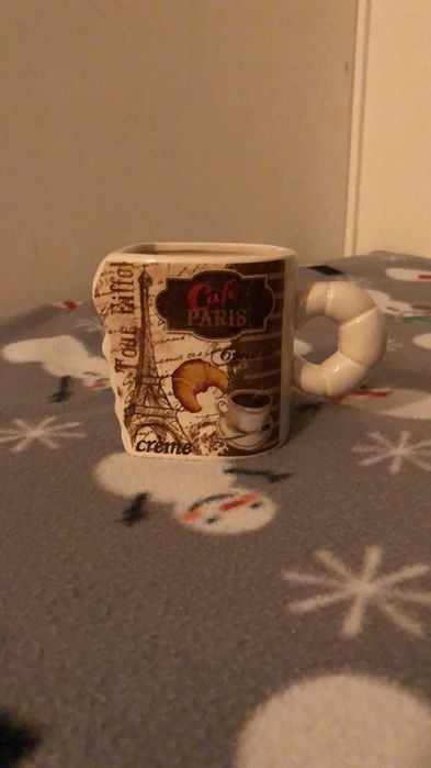 Conjunto de Canecas Leite Café Paris