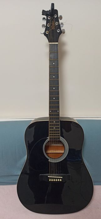 Gitara akustyczna Stagg  SW 201LH-BK dla leworęcznych