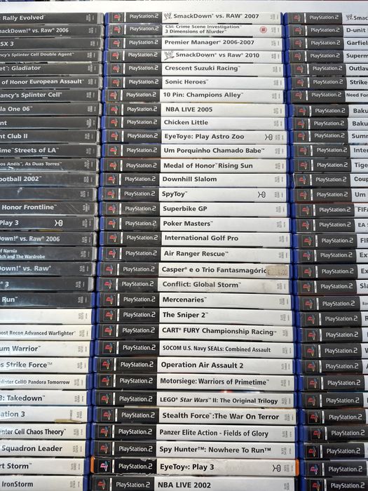 Jogos PlayStation 2 (PS2) Usados – Desde 3,50€ | Testados e sem riscos