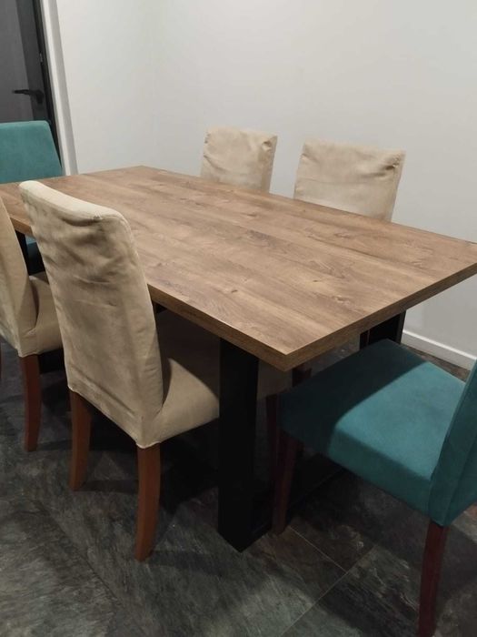Mesa para sala de jantar + 6 cadeiras