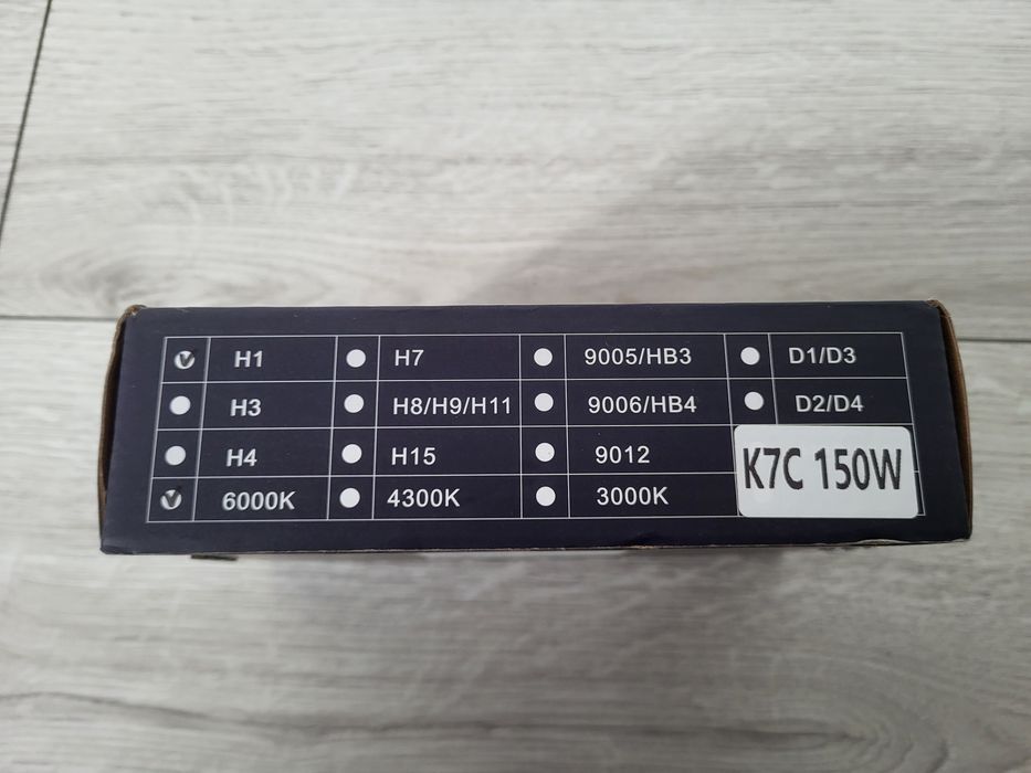 Dawnknight H1 6000k 150W Led линза лампа мощная