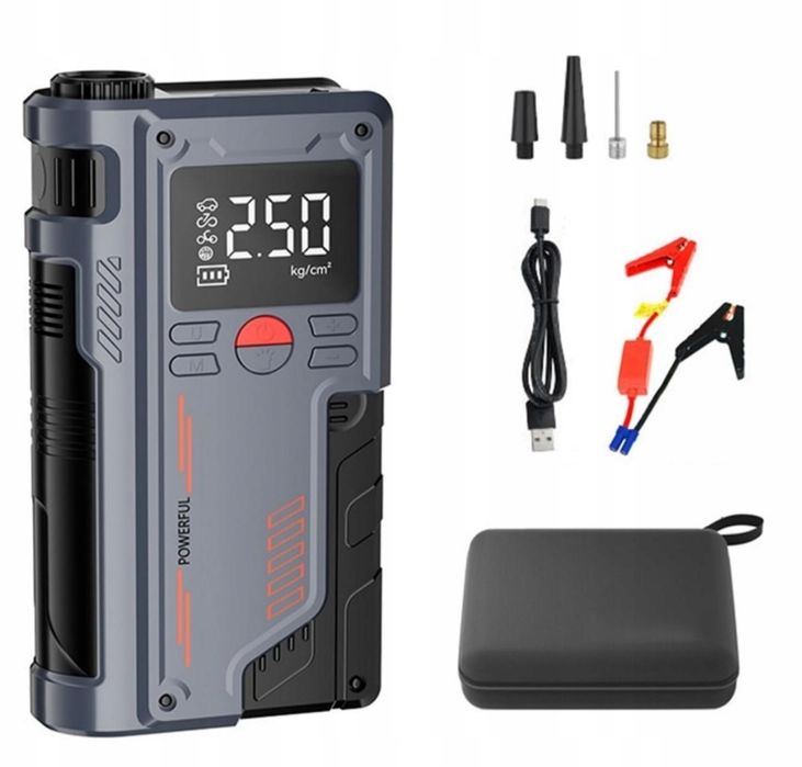 Rozrusznik Samochodowy 1000A Power Bank 10000Mah Led Ładowanie Telefon