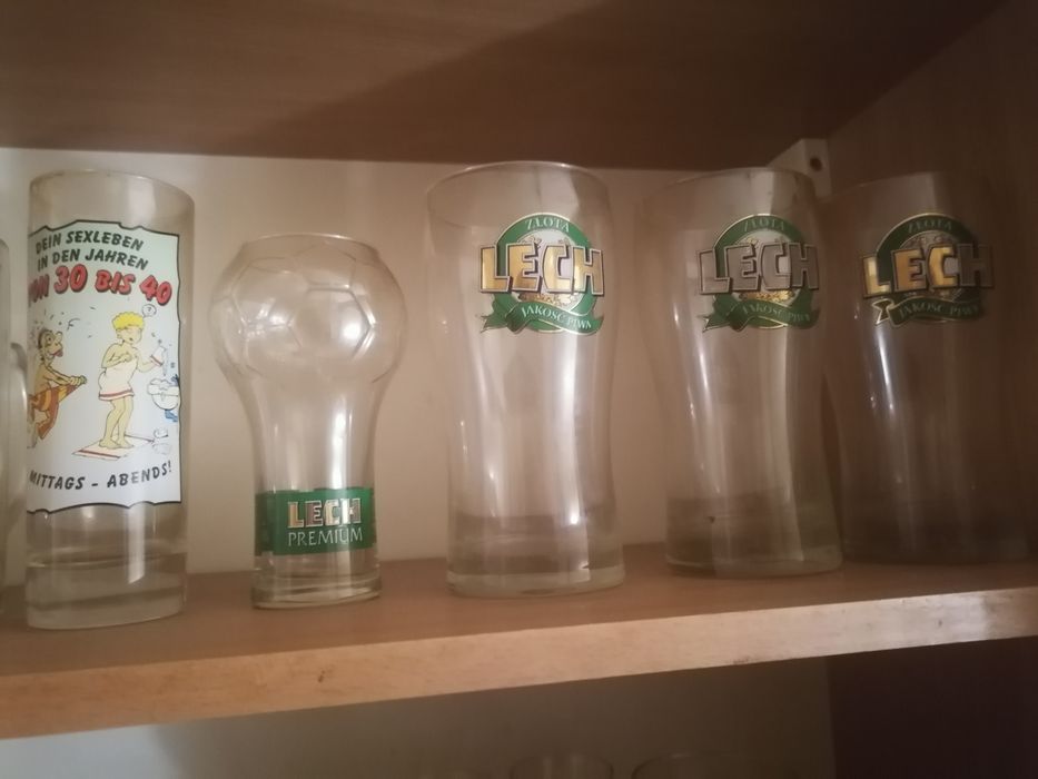 Pokale do piwa kieliszki  szklanki