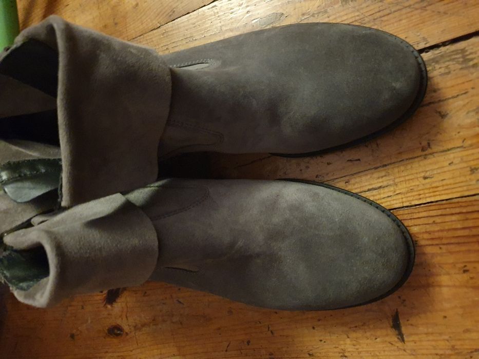 Botki damskie skórzane r.38