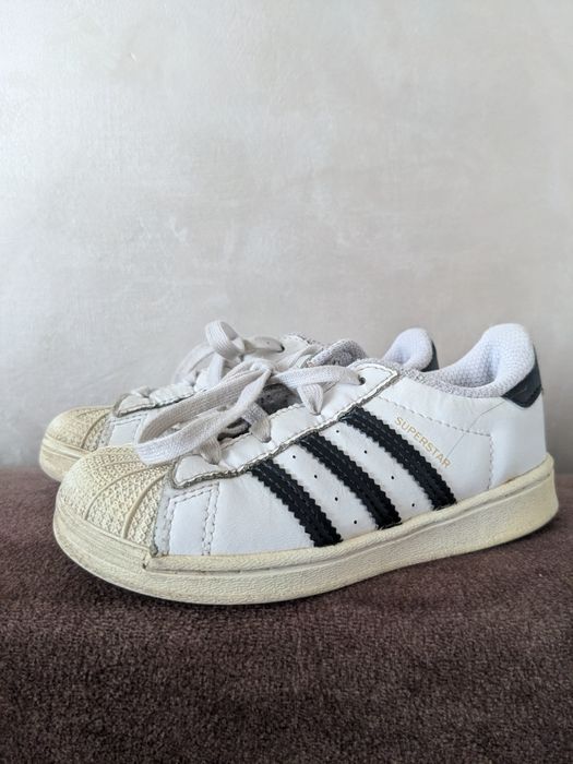Кросівки кеди дитячі Adidas superstar 25,5 р 15,5 см