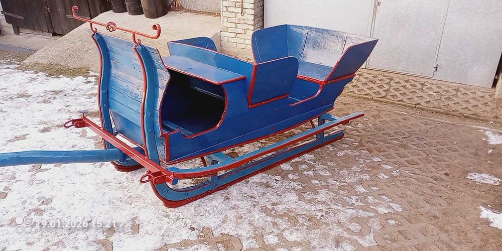 kon klacz sanie konne