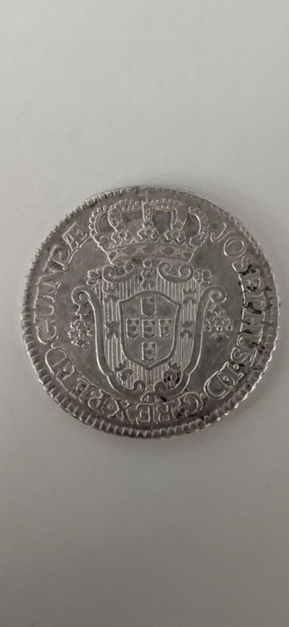 Moeda 6 Macutas de D. José I de 1770 – Angola