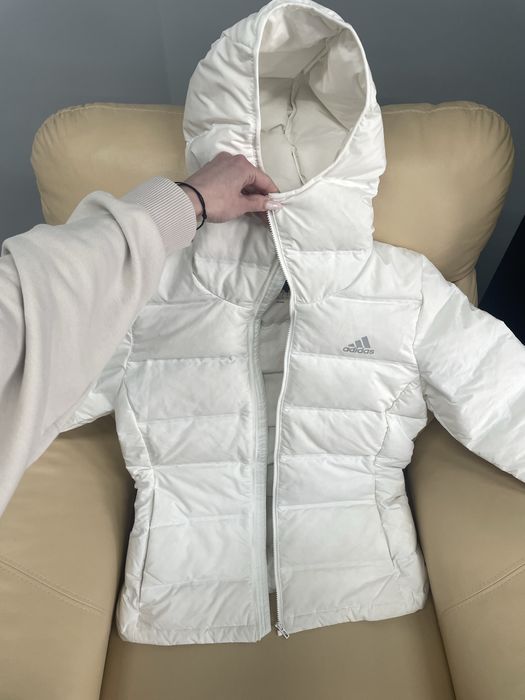 Куртка з пухом Adidas оригінал, р.S, демісезонна