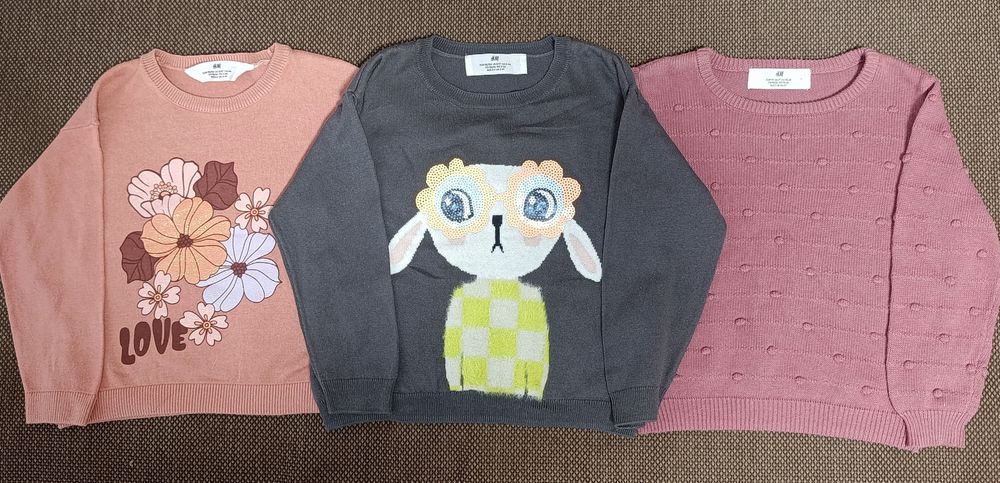 Кофти , зіпки H&M , Primark р.98-104 для дівчаток