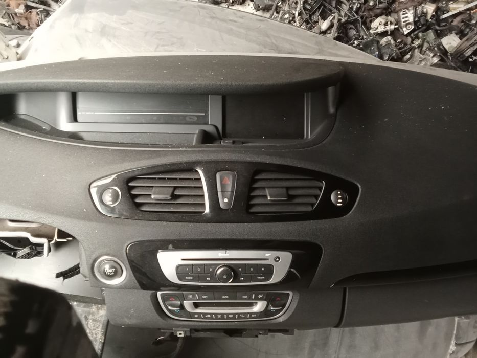 Grand Scenic III tablier completo com kit de airbags
