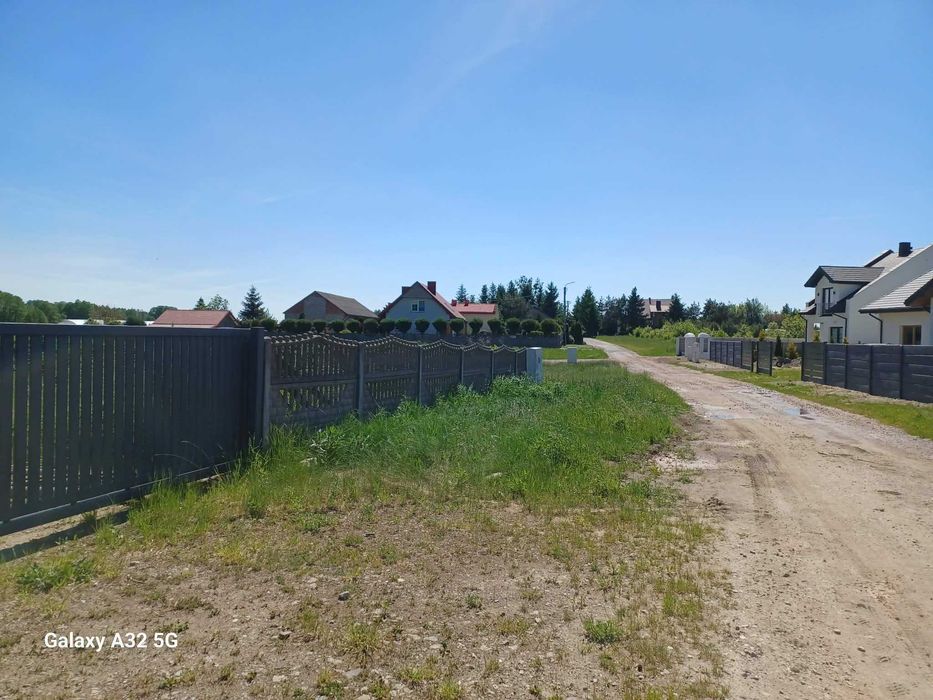 Działka z pozwoleniem na budowę Giemzów( Wandalin). - Widok 2