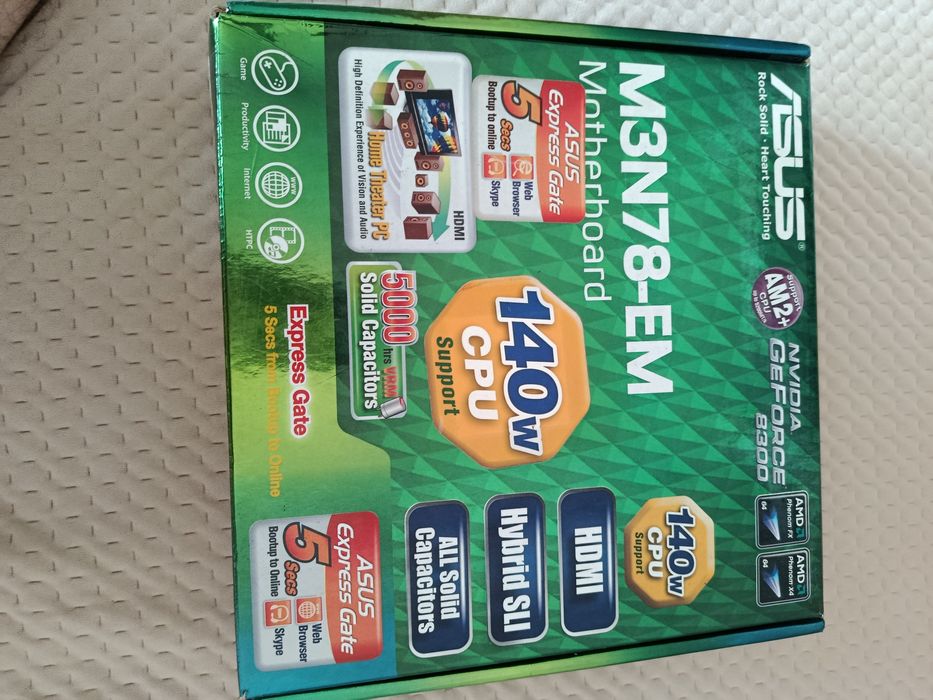 Комплект, материнская плата АМ2+