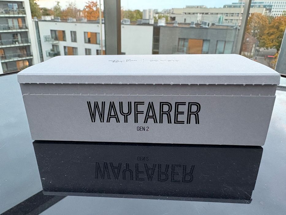 Gen 2 Ray-Ban Meta RW4012 Wayfarer szare
