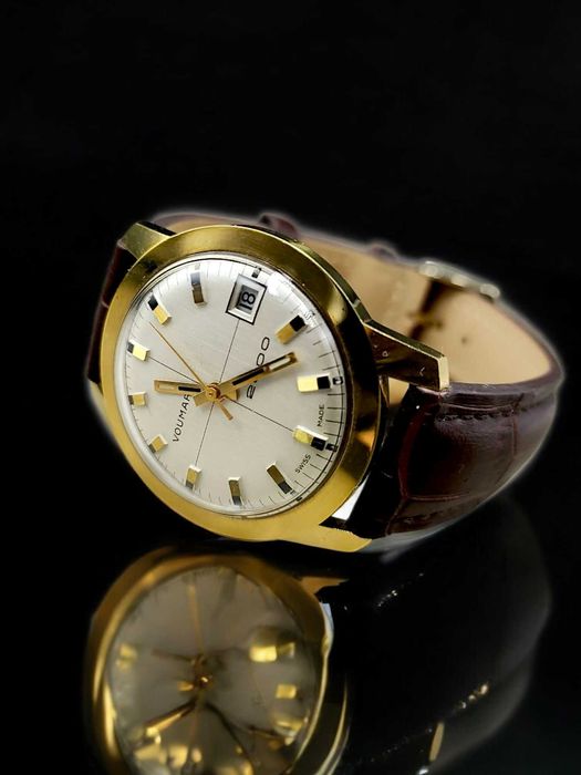 Zegarek Voumard 2000 Shock Resistant Manual Winding / Świetny stan