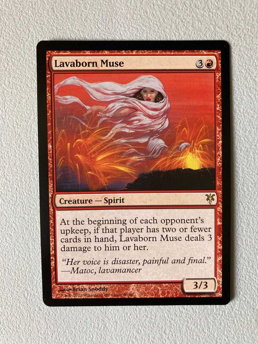 [MTG] Lavaborn Muse