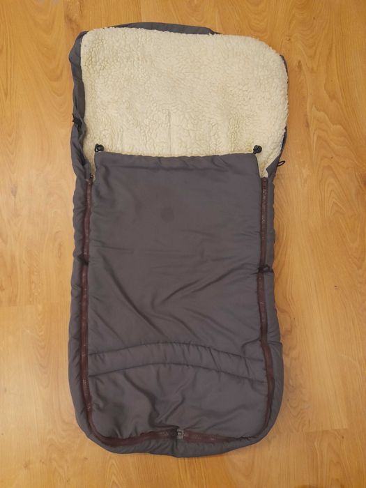 Дитячий зимовий конверт на овчині