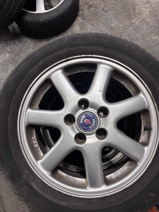 Saab/Alufelgi BBS/ 205/55R16/ opony lato