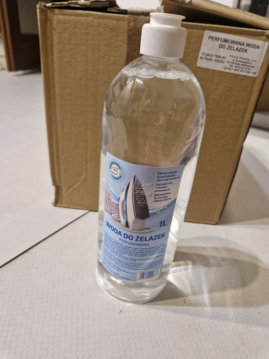 Perfumowana woda do żelazka 12 szt 1l