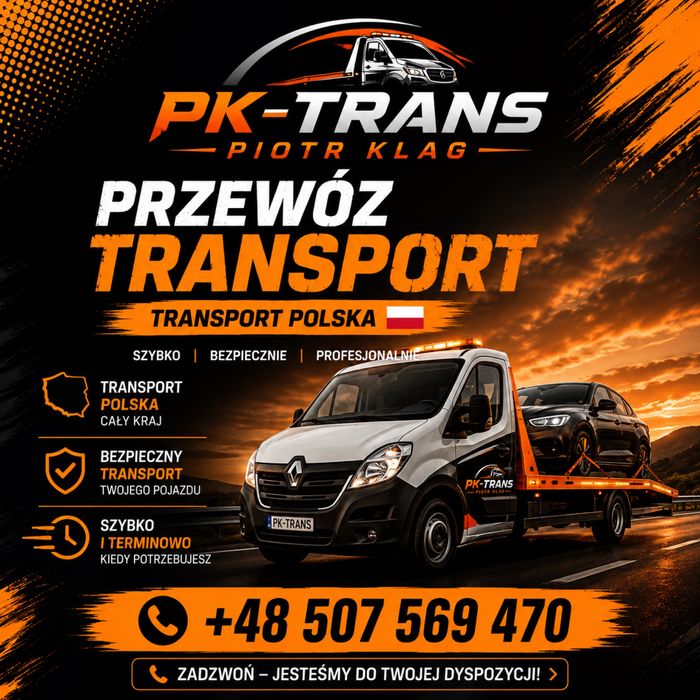 Transport i holowanie samochodów