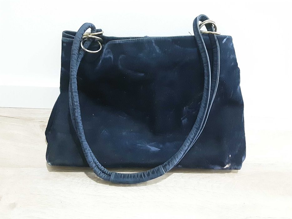 Mala de Senhora em Veludo Vintage