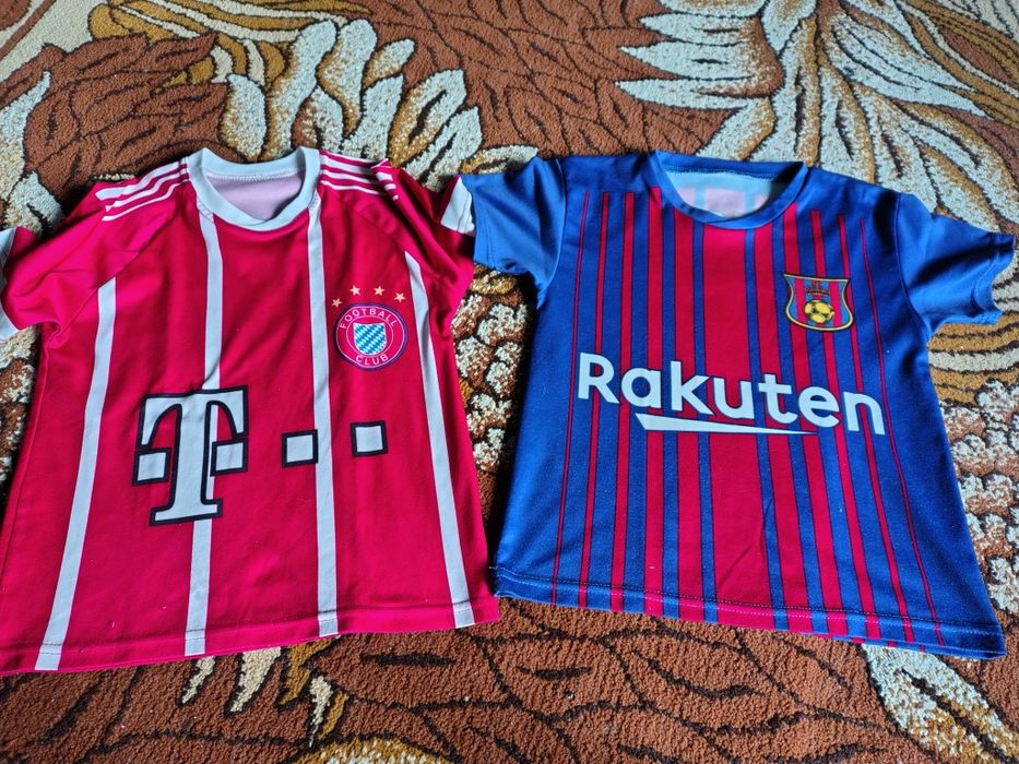 Koszulki Lewandowski i Messi rozm. 134