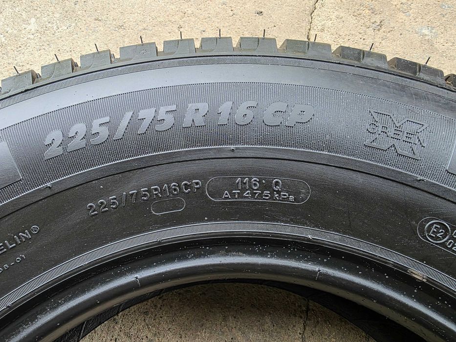Opony letnie klasy premium MICHELIN 225/75/16 CP ok. 8,5 mm 2022 r. j. NOWE