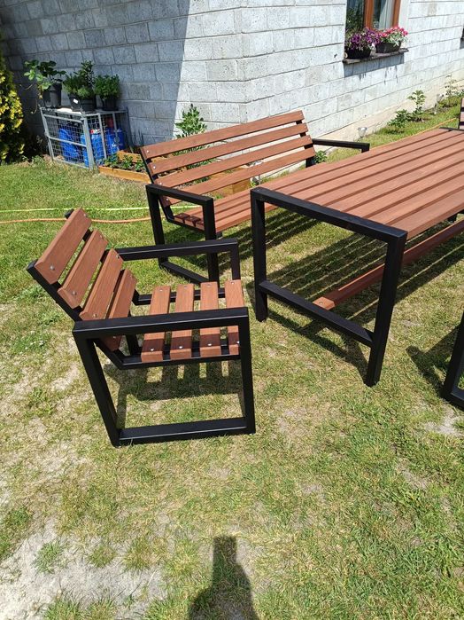 Meble ogrodowe Styl Loft 180 cm
