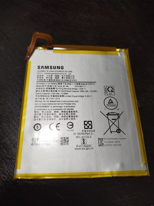 Peças Samsung tab A 8.0 a partir de 5€