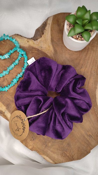 Gumka do włosów Scrunchies - Lovely - Handmade