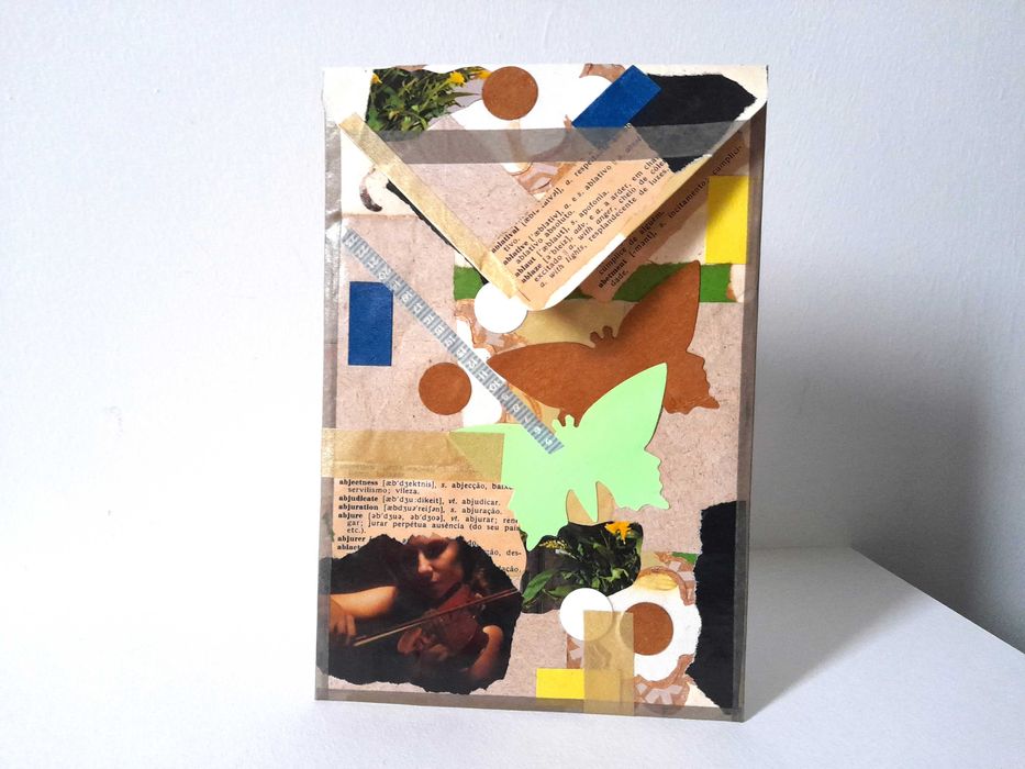 Envelope Rústico e Cartão em Branco