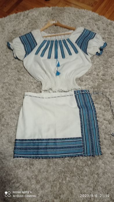 Вишивка,жіночий костюм з плахтою