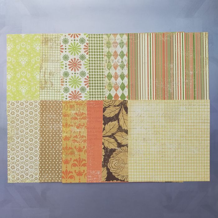 Набор бумаги. Скрапбукинг