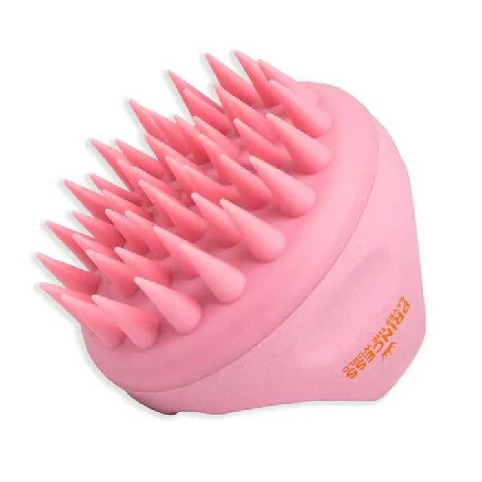 Escova de cabelo esfoliante para banho