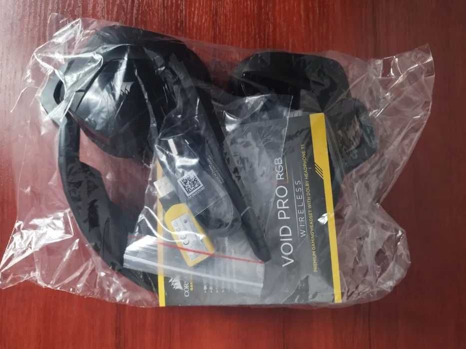 Słuchawki Gemingowe Corsair Void Pro RGB NOWE