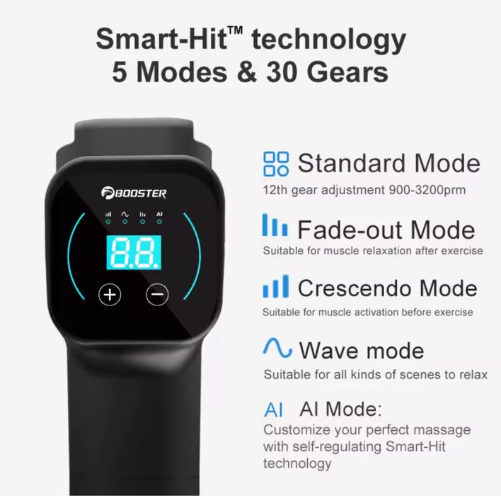 ‼️Ударний масажер Boosrer M2 перкусійний масажер для тіла‼️