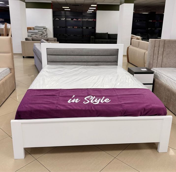 Двоспальне ліжко.Двуспальнаякровать.Кровать160,180х200.Ліжко з масиву