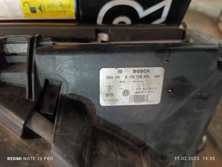 Chłodnice chłodnica  wentylator VW Touareg 7l 4.2 axq kpl stan idealny