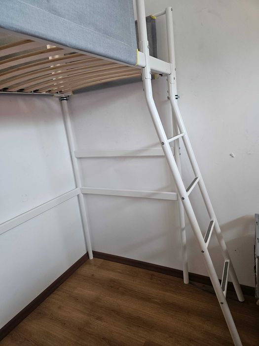 Rama łóżka na antresoli- Vitval Ikea- łóżko piętrowe