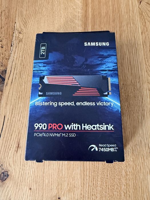 Dysk wewnętrzny 2TB SSD Samsung 990 PRO Heatsink 2TB Playstation Ps 5