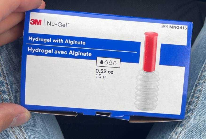 Продам оригінальний 3M Nu-Gel Hydrogel with Alginate, MNG415, 15г.