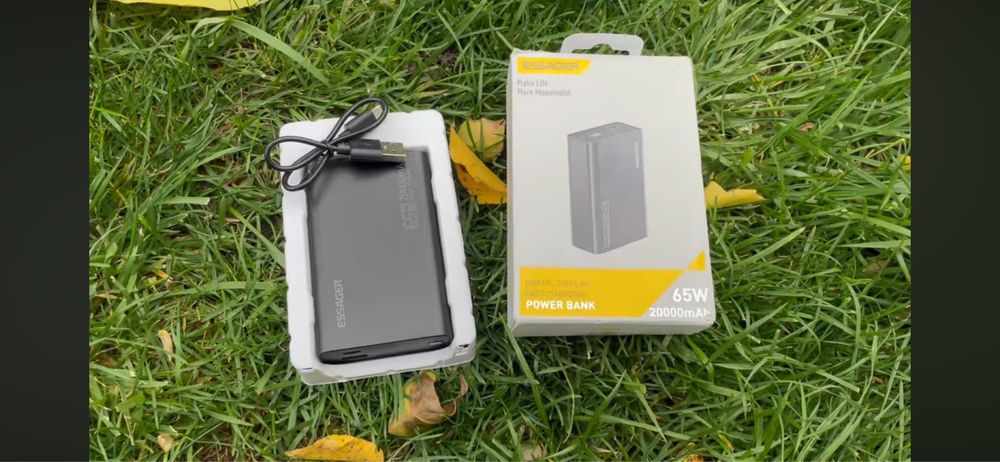 Essager 20000 mah 65w PD quick charge